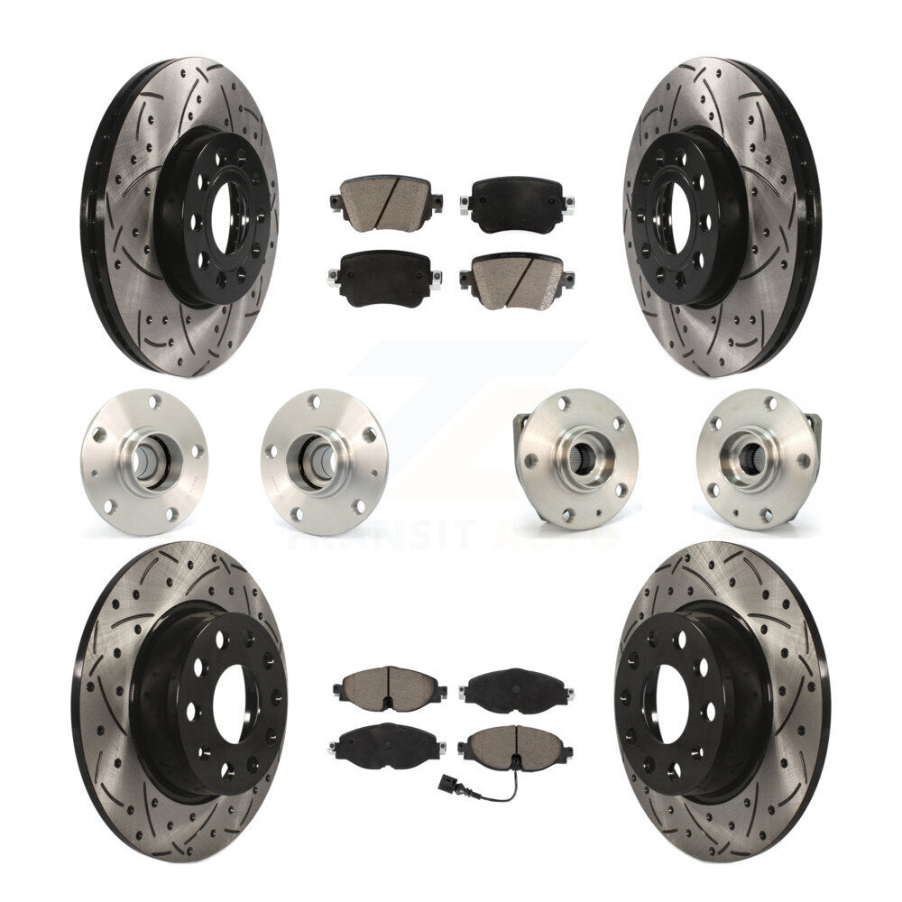 Transit Auto KBB-119955 Wheel Bearing and Hub Assembly for 2016-2020 Volkswagen Golf, Volkswagen Golf SportWagen - Front and Rear product image