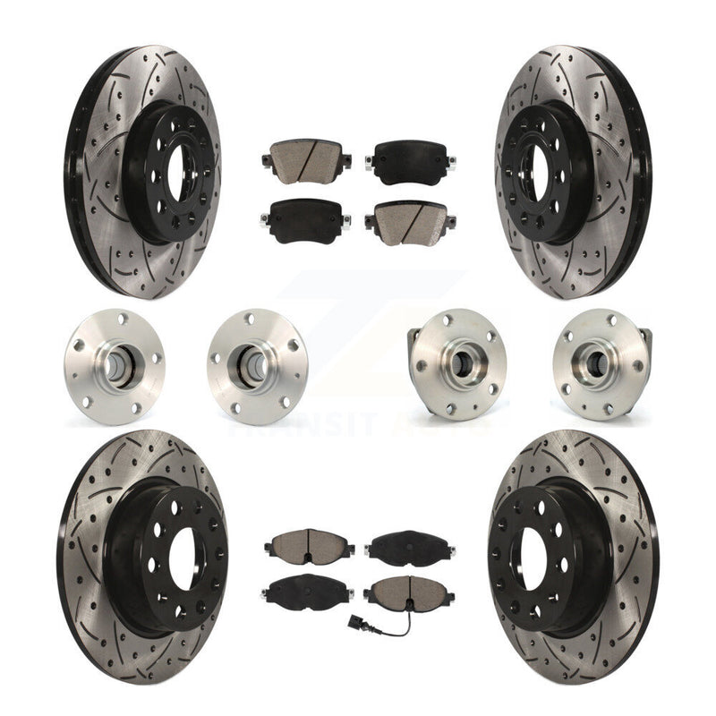 Transit Auto KBB-119955 Wheel Bearing and Hub Assembly for 2016-2020 Volkswagen Golf, Volkswagen Golf SportWagen - Front and Rear product image