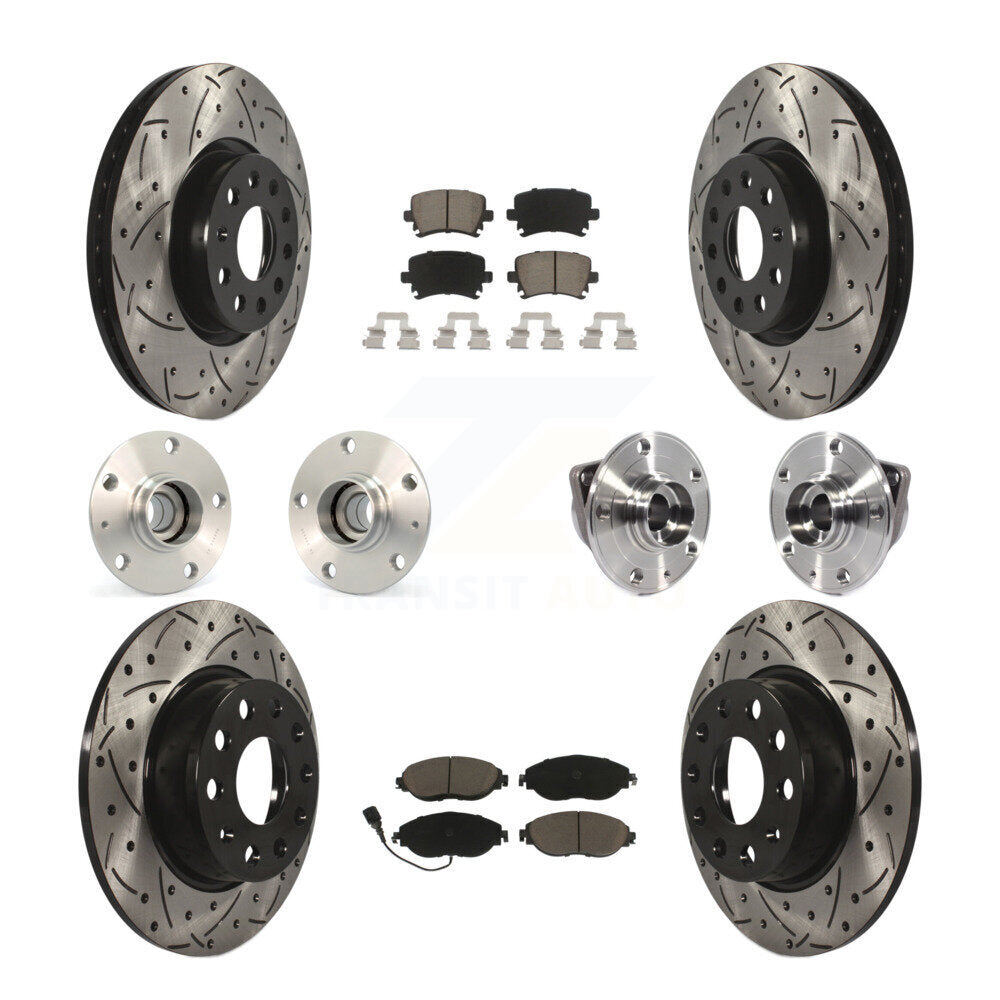Transit Auto KBB-119956 Wheel Bearing and Hub Assembly for 2015 Volkswagen GTI - Front and Rear product image