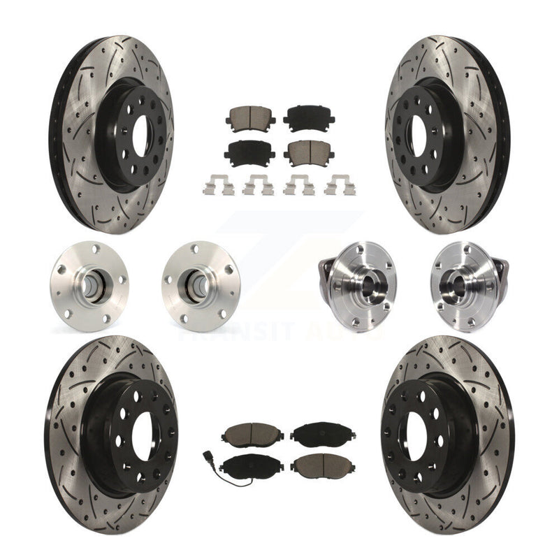 Transit Auto KBB-119956 Wheel Bearing and Hub Assembly for 2015 Volkswagen GTI - Front and Rear product image