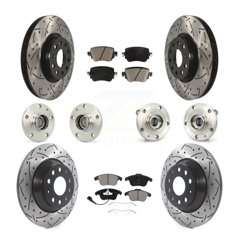 Transit Auto KBB-119957 Wheel Bearing and Hub Assembly for 2016-2018 Audi Q3 - Front and Rear product image