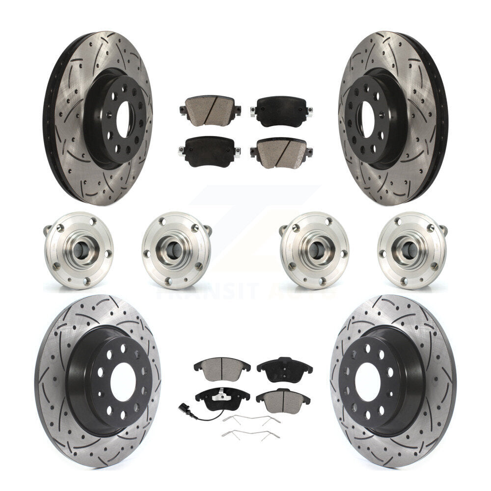 Transit Auto KBB-119959 Wheel Bearing and Hub Assembly for 2016-2018 Audi Q3 Quattro - Front and Rear product image