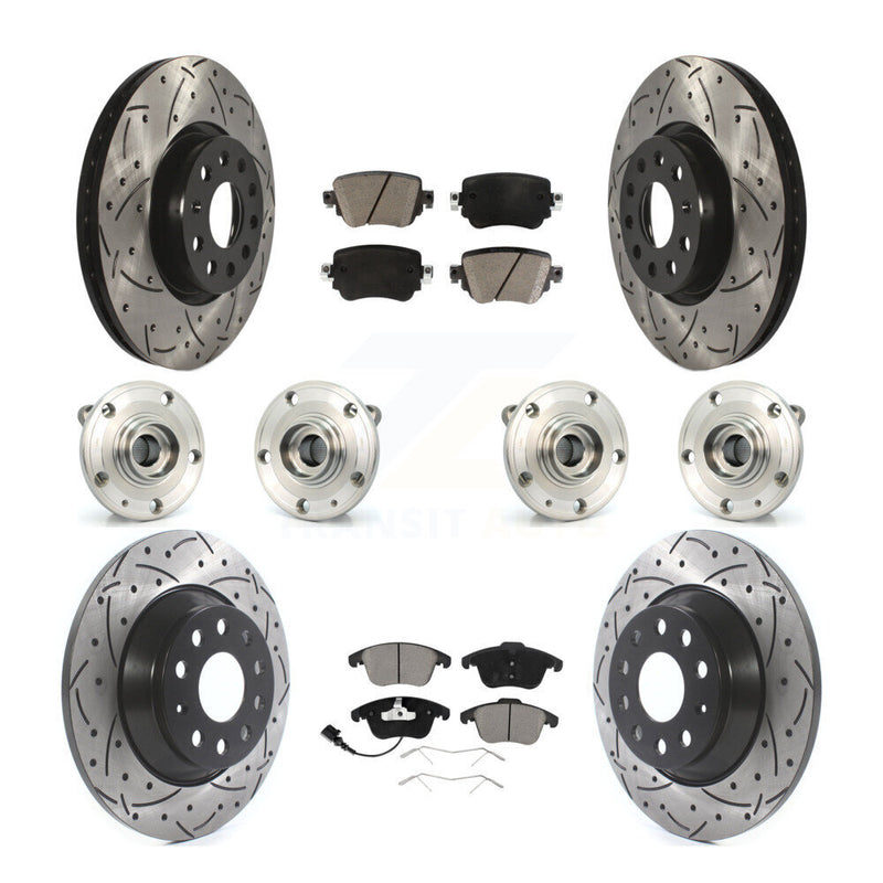 Transit Auto KBB-119959 Wheel Bearing and Hub Assembly for 2016-2018 Audi Q3 Quattro - Front and Rear product image