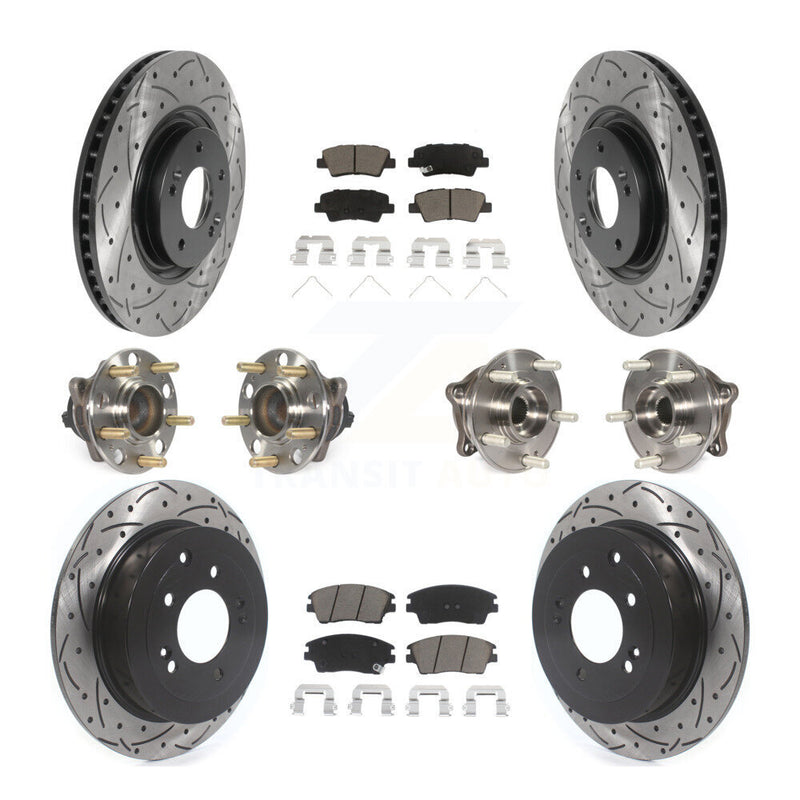 Transit Auto KBB-119964 Wheel Bearing and Hub Assembly for 2017-2022 Kia Sportage - Front and Rear product image