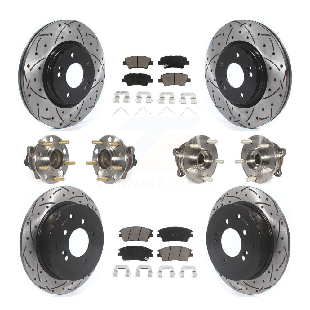 Transit Auto KBB-119965 Wheel Bearing and Hub Assembly for 2016-2022 Kia Sportage, Hyundai Tucson - Front and Rear product image