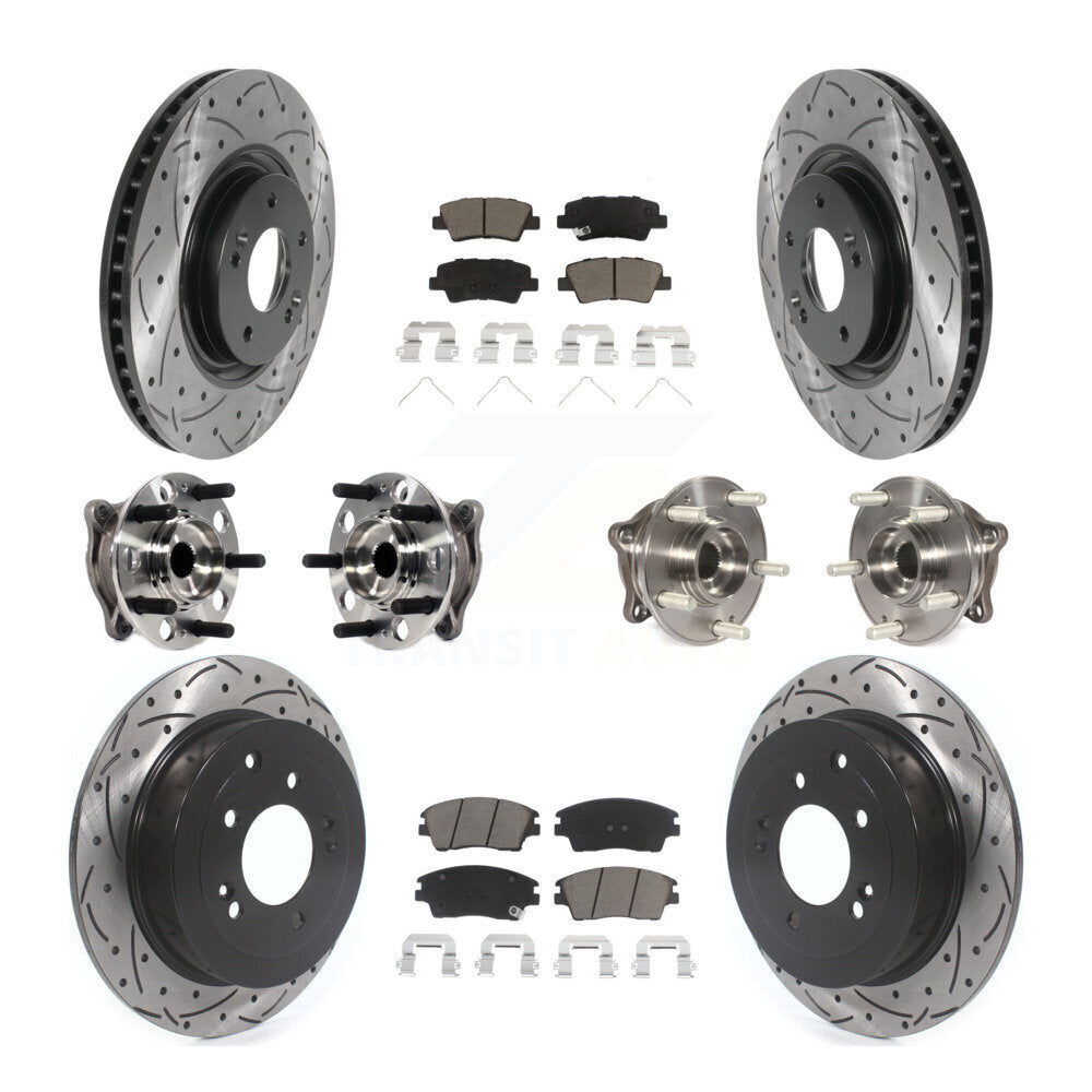 Transit Auto KBB-119966 Wheel Bearing and Hub Assembly for 2017-2022 Kia Sportage - Front and Rear product image
