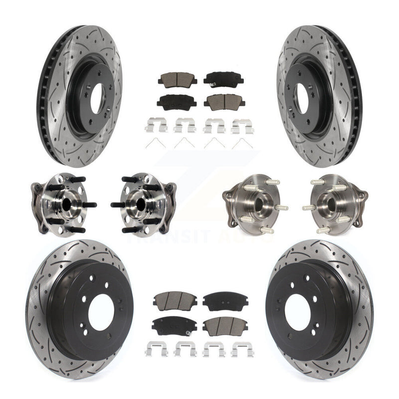 Transit Auto KBB-119966 Wheel Bearing and Hub Assembly for 2017-2022 Kia Sportage - Front and Rear product image