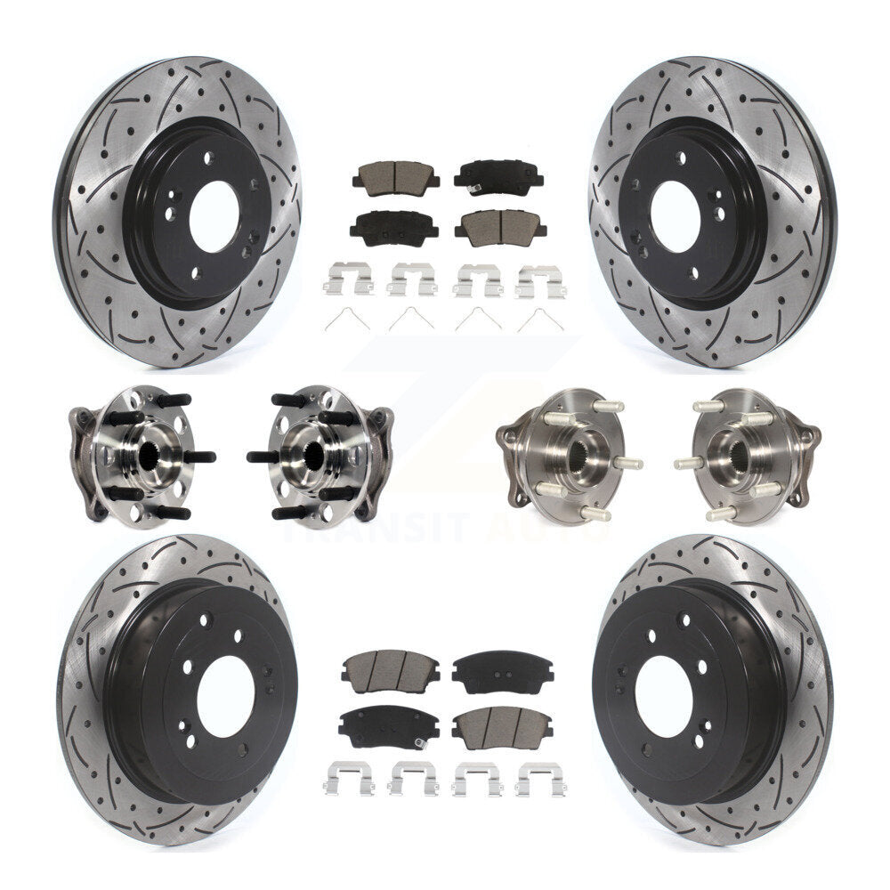Transit Auto KBB-119967 Wheel Bearing and Hub Assembly for 2016-2022 Kia Sportage, Hyundai Tucson - Front and Rear product image