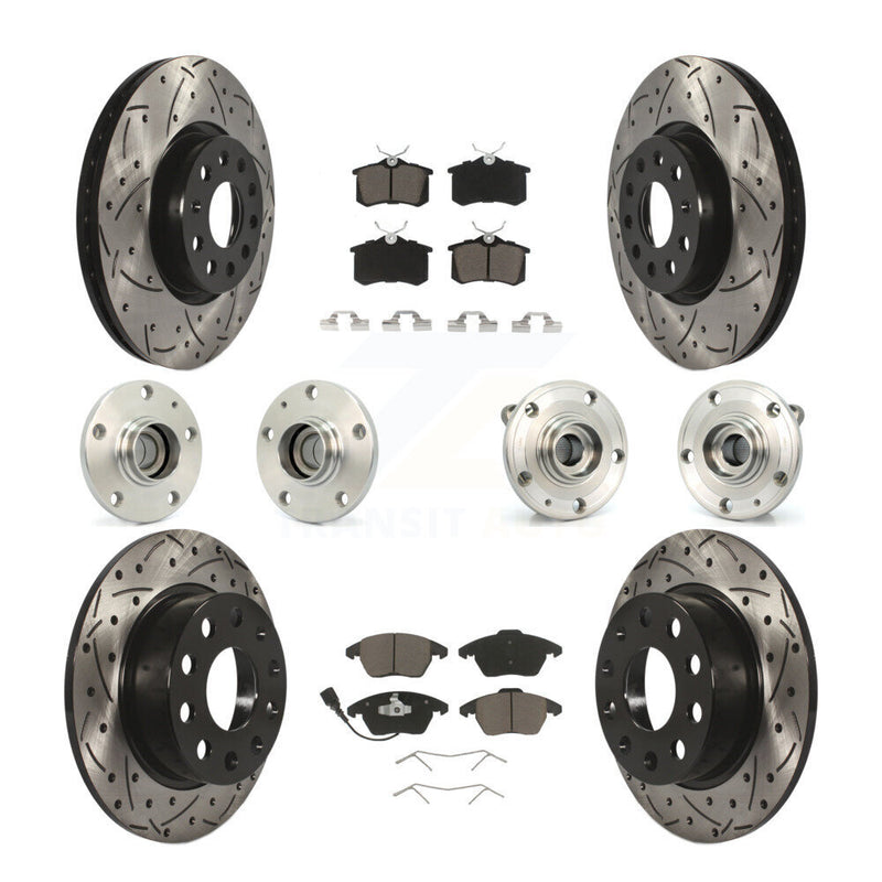 Transit Auto KBB-119969 Wheel Bearing and Hub Assembly for 2014-2018 Volkswagen Jetta, Volkswagen Beetle - Front and Rear product image