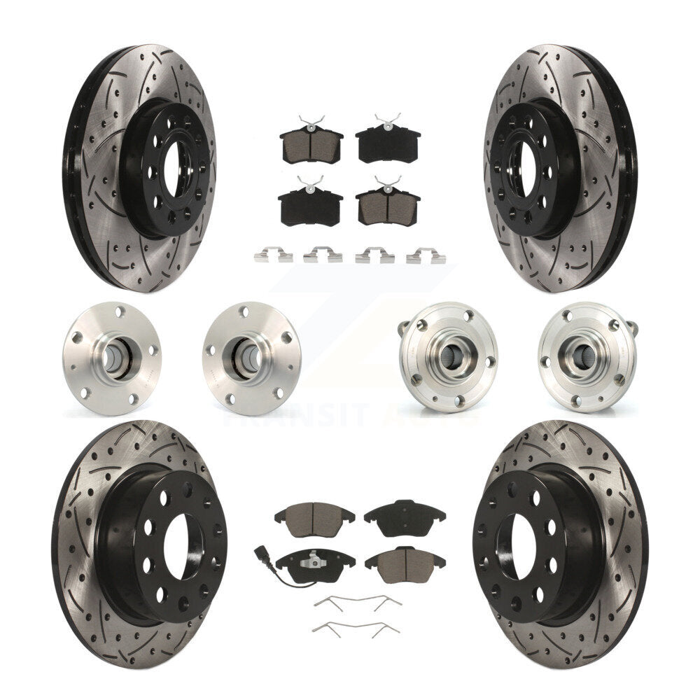 Transit Auto KBB-119973 Wheel Bearing and Hub Assembly for 2013-2014 Volkswagen Beetle - Front and Rear product image
