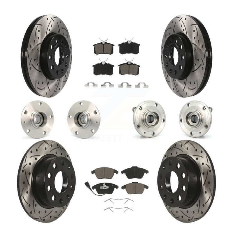 Transit Auto KBB-119973 Wheel Bearing and Hub Assembly for 2013-2014 Volkswagen Beetle - Front and Rear product image