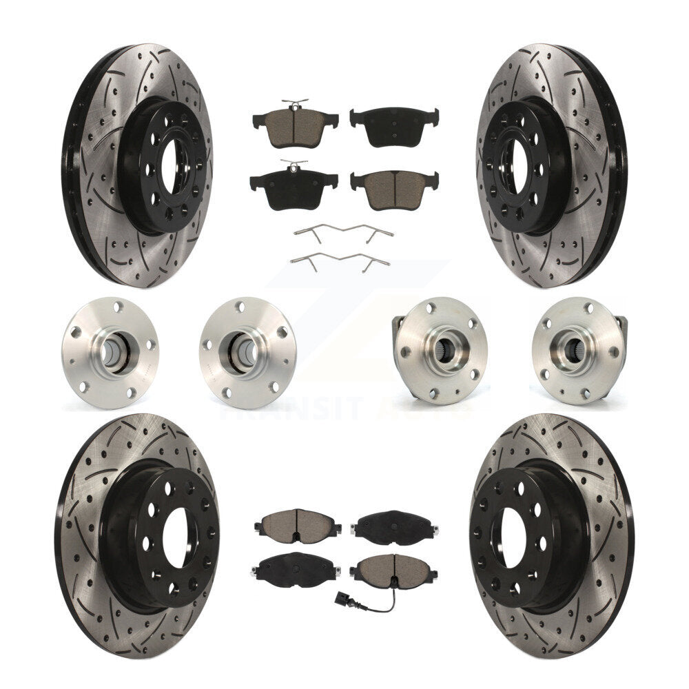 Transit Auto KBB-119983 Wheel Bearing and Hub Assembly for 2015-2019 Volkswagen e-Golf - Front and Rear product image