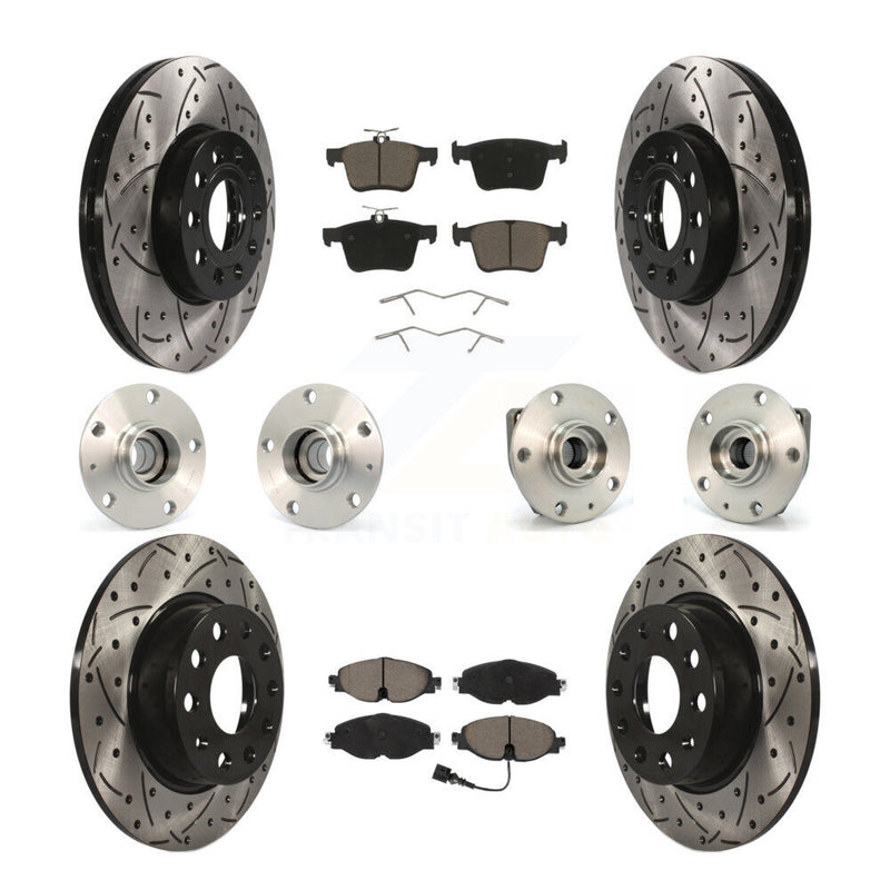Transit Auto KBB-119983 Wheel Bearing and Hub Assembly for 2015-2019 Volkswagen e-Golf - Front and Rear product image