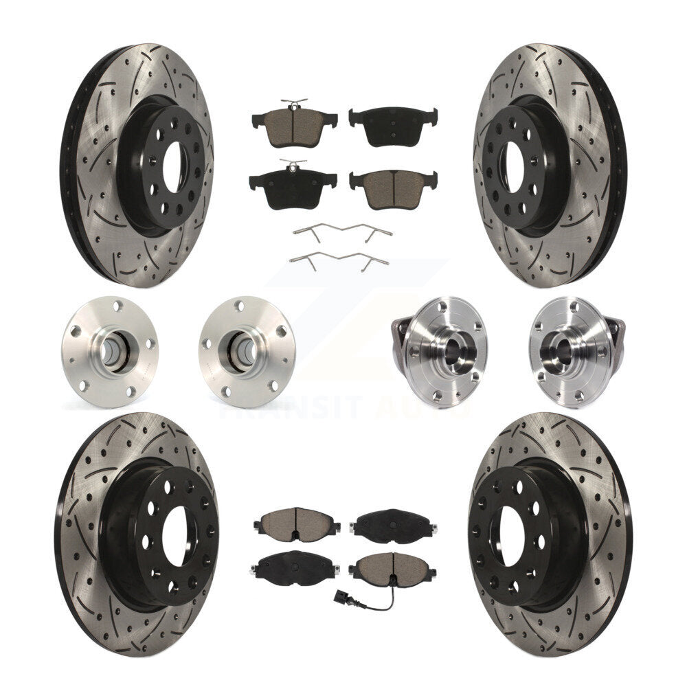 Transit Auto KBB-119984 Wheel Bearing and Hub Assembly for 2015-2018 Audi A3 Sportback e-tron, Audi A3 - Front and Rear product image