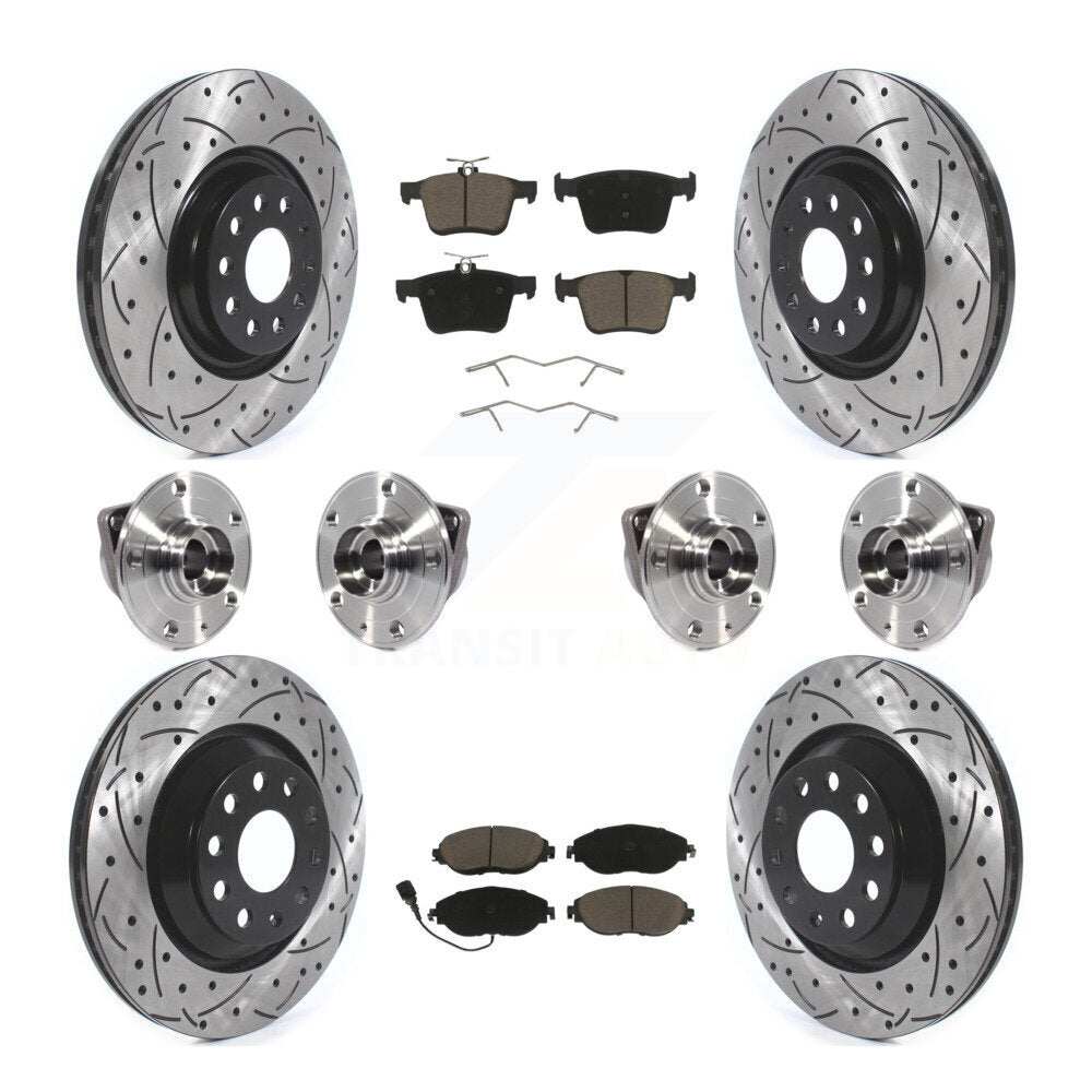 Transit Auto KBB-119986 Wheel Bearing and Hub Assembly for 2019-2021 Audi Q3, Volkswagen Arteon - Front and Rear product image