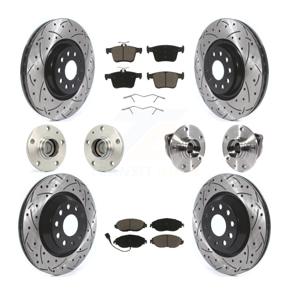 Transit Auto KBB-119987 Wheel Bearing and Hub Assembly for 2019-2020 Volkswagen Arteon - Front and Rear product image