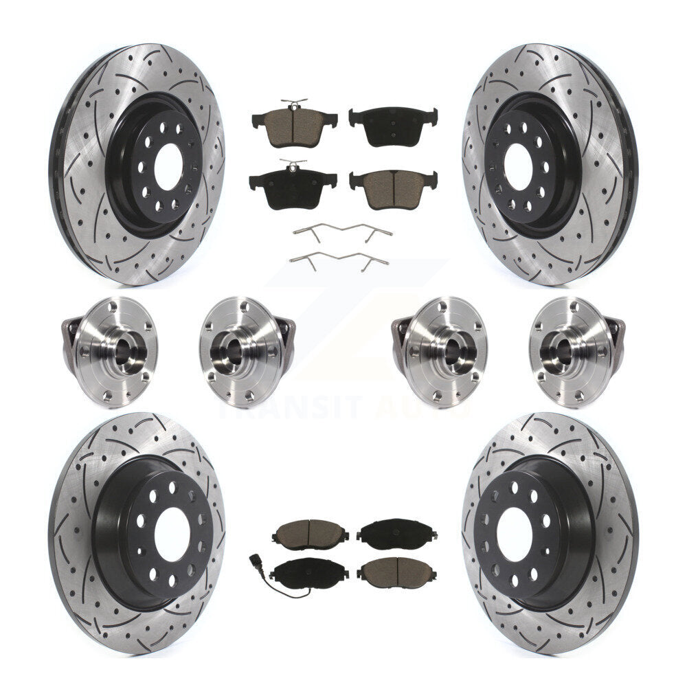 Transit Auto KBB-119988 Wheel Bearing and Hub Assembly for 2018-2022 Volkswagen Tiguan - Front and Rear product image