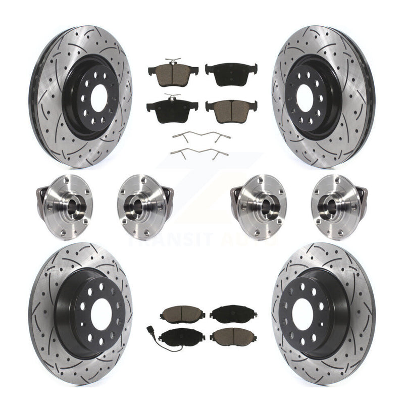 Transit Auto KBB-119988 Wheel Bearing and Hub Assembly for 2018-2022 Volkswagen Tiguan - Front and Rear product image
