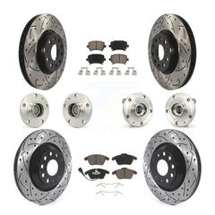 Transit Auto KBB-119999 Wheel Bearing and Hub Assembly for 2009-2010 Volkswagen Passat CC - Front and Rear product image