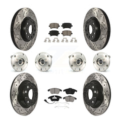 Transit Auto KBB-120002 Wheel Bearing and Hub Assembly for 2009-2018 Volkswagen Tiguan Limited, Audi Q3 Quattro, Volkswagen Tiguan - Front and Rear product image