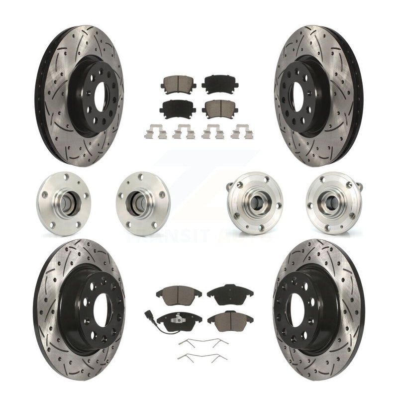 Transit Auto KBB-120004 Wheel Bearing and Hub Assembly for 2009-2017 Volkswagen CC, Volkswagen Passat - Front and Rear product image