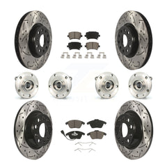 Transit Auto KBB-120005 Wheel Bearing and Hub Assembly for 2008-2017 Volkswagen CC, Volkswagen Passat, Audi A3 Quattro - Front and Rear product image