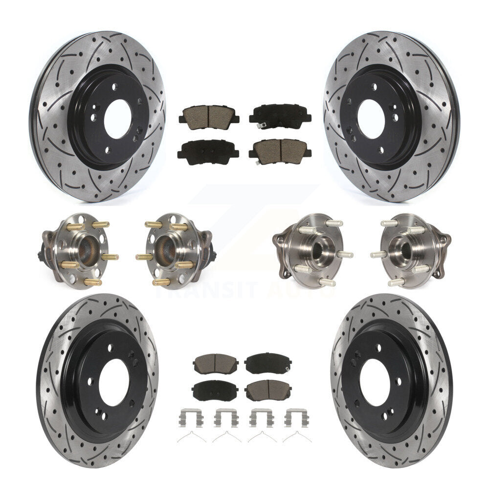 Transit Auto KBB-120014 Wheel Bearing and Hub Assembly for 2017-2019 Kia Optima - Front and Rear product image