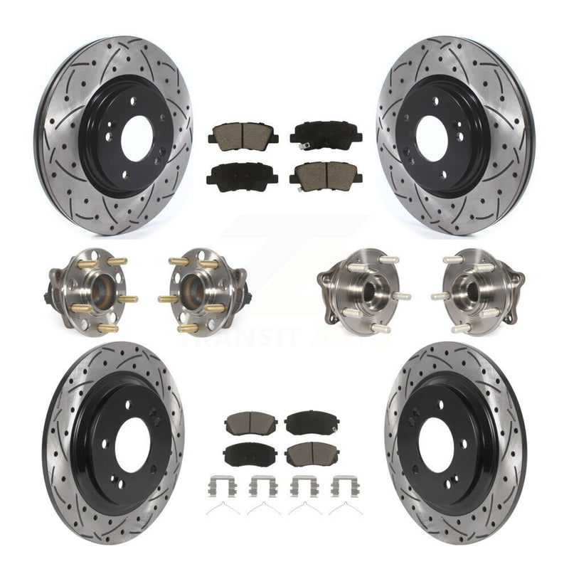 Transit Auto KBB-120014 Wheel Bearing and Hub Assembly for 2017-2019 Kia Optima - Front and Rear product image