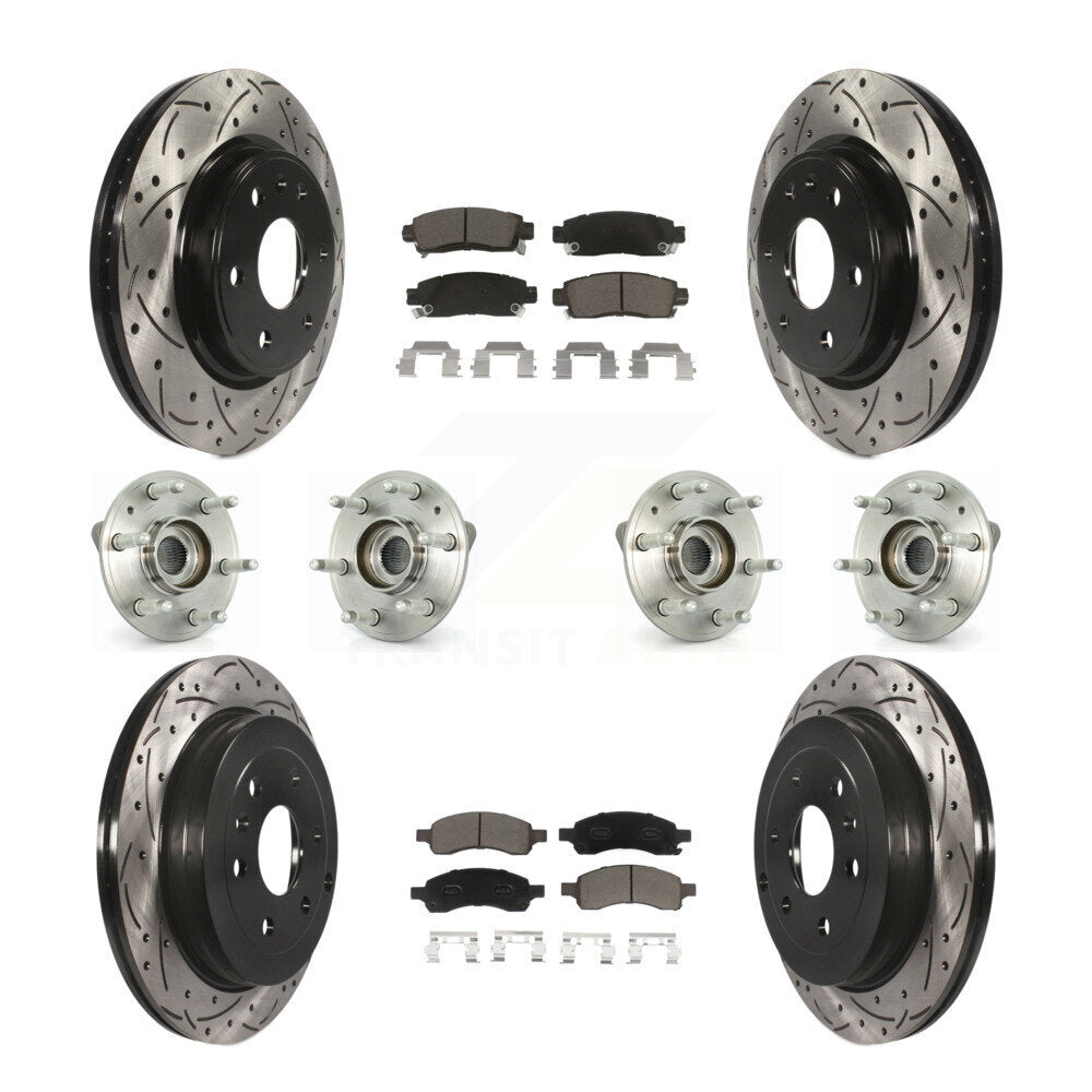 Transit Auto KBB-120015 Wheel Bearing and Hub Assembly for 2007-2017 Buick Enclave, GMC Acadia Limited, Chevrolet Traverse & more - Front and Rear product image