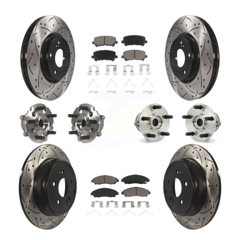 Transit Auto KBB-120021 Wheel Bearing and Hub Assembly for 2007-2015 Acura ZDX, Honda Pilot, Acura MDX - Front and Rear product image