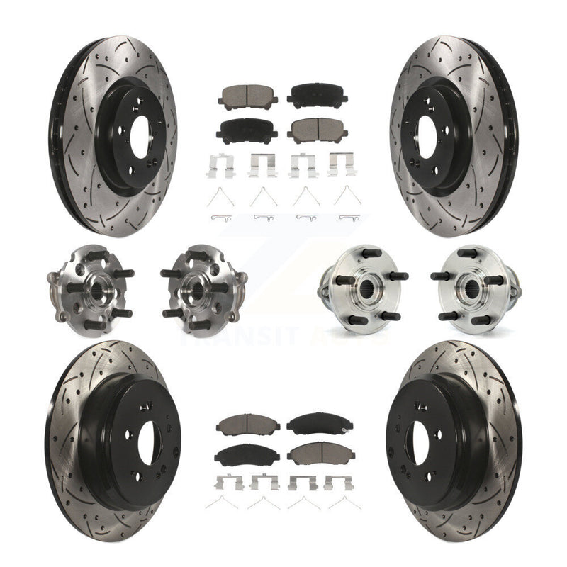 Transit Auto KBB-120021 Wheel Bearing and Hub Assembly for 2007-2015 Acura ZDX, Honda Pilot, Acura MDX - Front and Rear product image