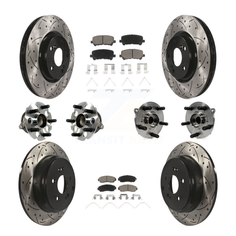Transit Auto KBB-120022 Wheel Bearing and Hub Assembly for 2011-2014 Honda Odyssey - Front and Rear product image