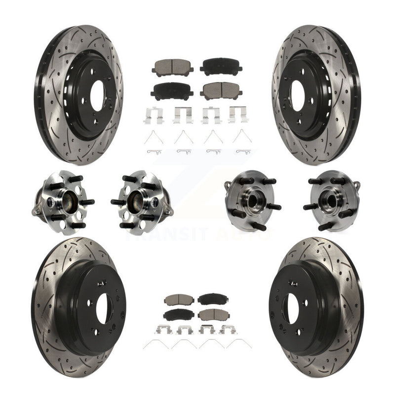 Transit Auto KBB-120023 Wheel Bearing and Hub Assembly for 2015-2017 Honda Odyssey - Front and Rear product image