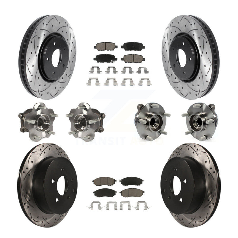 Transit Auto KBB-120037 Wheel Bearing and Hub Assembly for 2009-2013 INFINITI FX37, INFINITI FX35 - Front and Rear product image