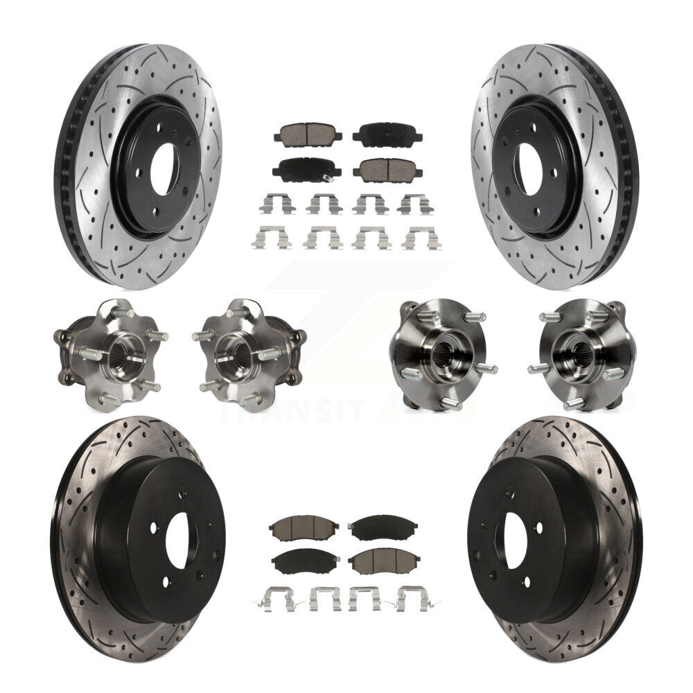 Transit Auto KBB-120038 Wheel Bearing and Hub Assembly for 2009-2013 INFINITI FX37, INFINITI FX35 - Front and Rear product image