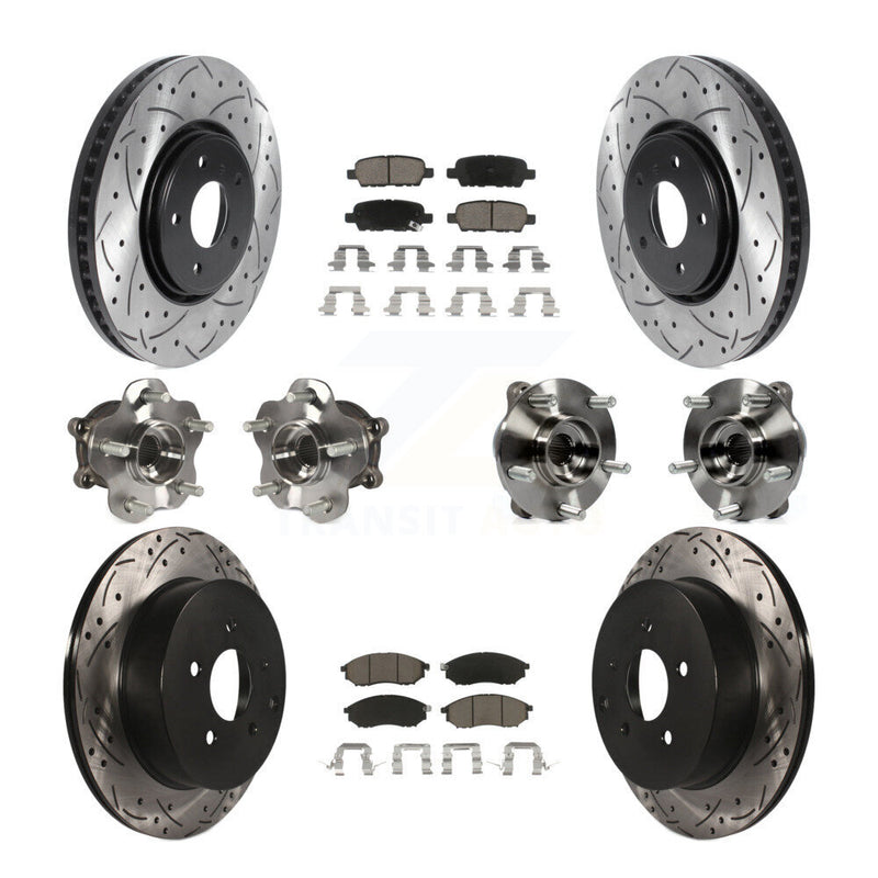 Transit Auto KBB-120038 Wheel Bearing and Hub Assembly for 2009-2013 INFINITI FX37, INFINITI FX35 - Front and Rear product image