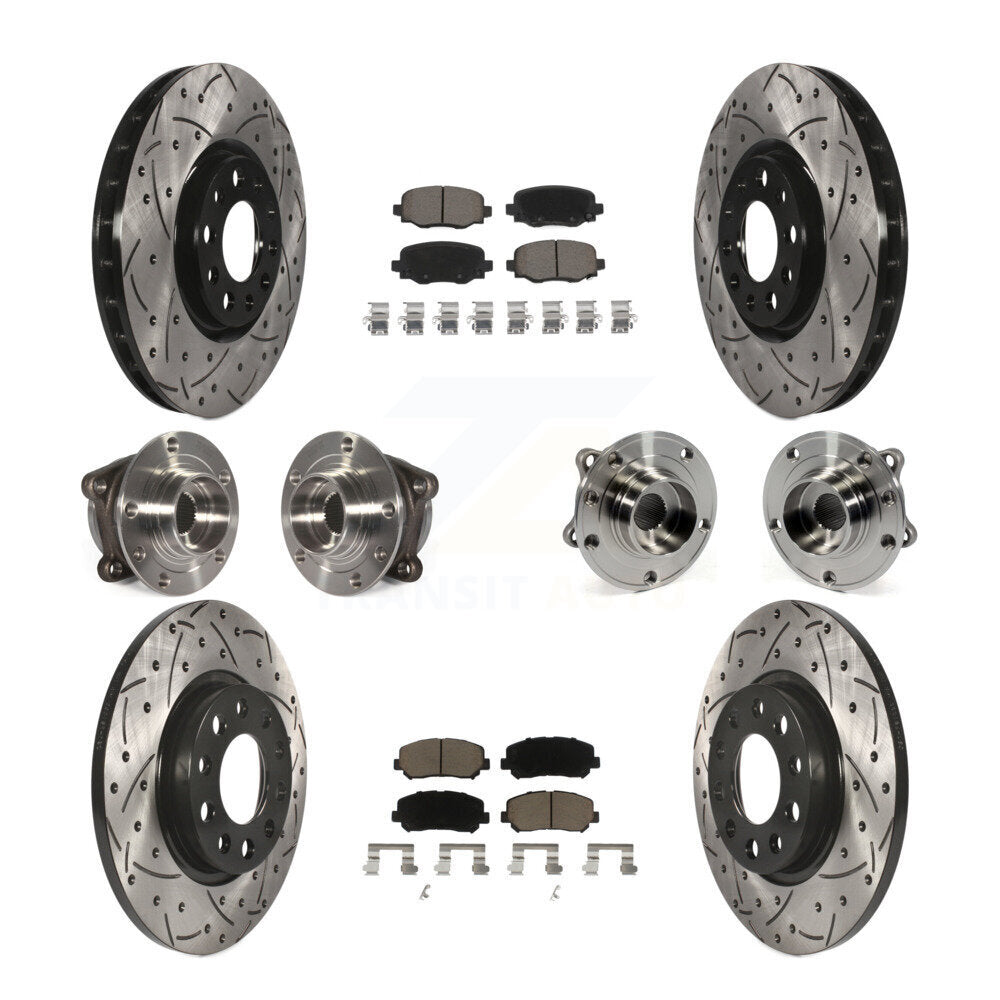 Transit Auto KBB-120049 Wheel Bearing and Hub Assembly for 2015-2017 Chrysler 200 - Front and Rear product image