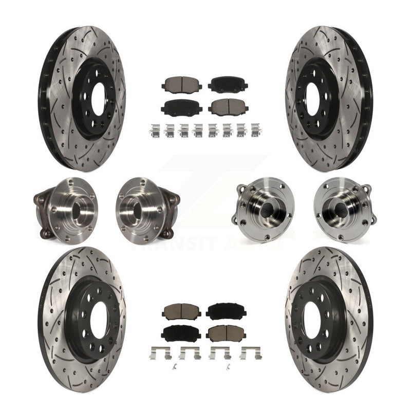 Transit Auto KBB-120049 Wheel Bearing and Hub Assembly for 2015-2017 Chrysler 200 - Front and Rear product image