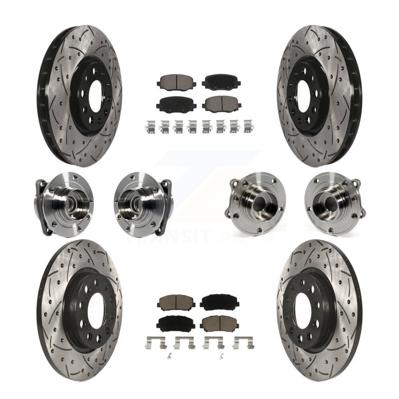 Transit Auto KBB-120051 Wheel Bearing and Hub Assembly for 2015-2017 Chrysler 200 - Front and Rear product image