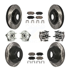 Transit Auto KBB-120055 Wheel Bearing and Hub Assembly for 2017-2018 Hyundai Santa Fe Sport - Front and Rear product image