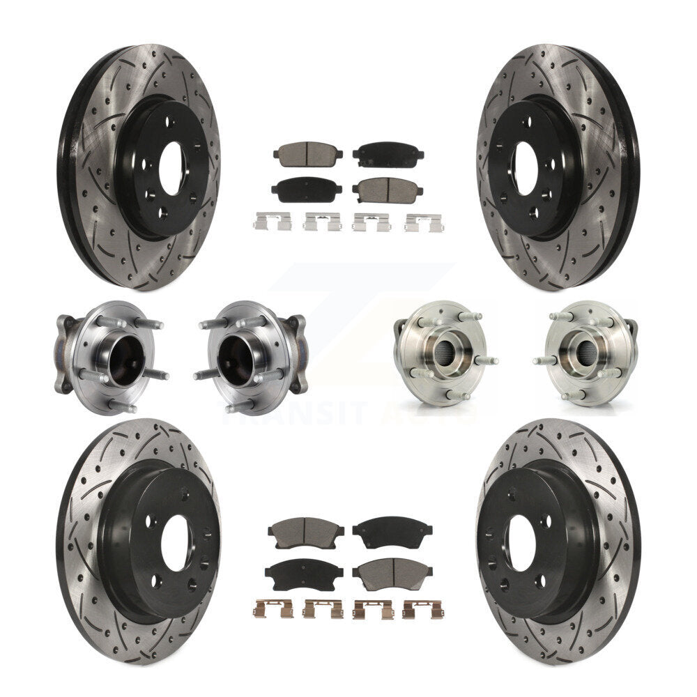 Transit Auto KBB-120058 Wheel Bearing and Hub Assembly for 2014-2015 Chevrolet Cruze - Front and Rear product image