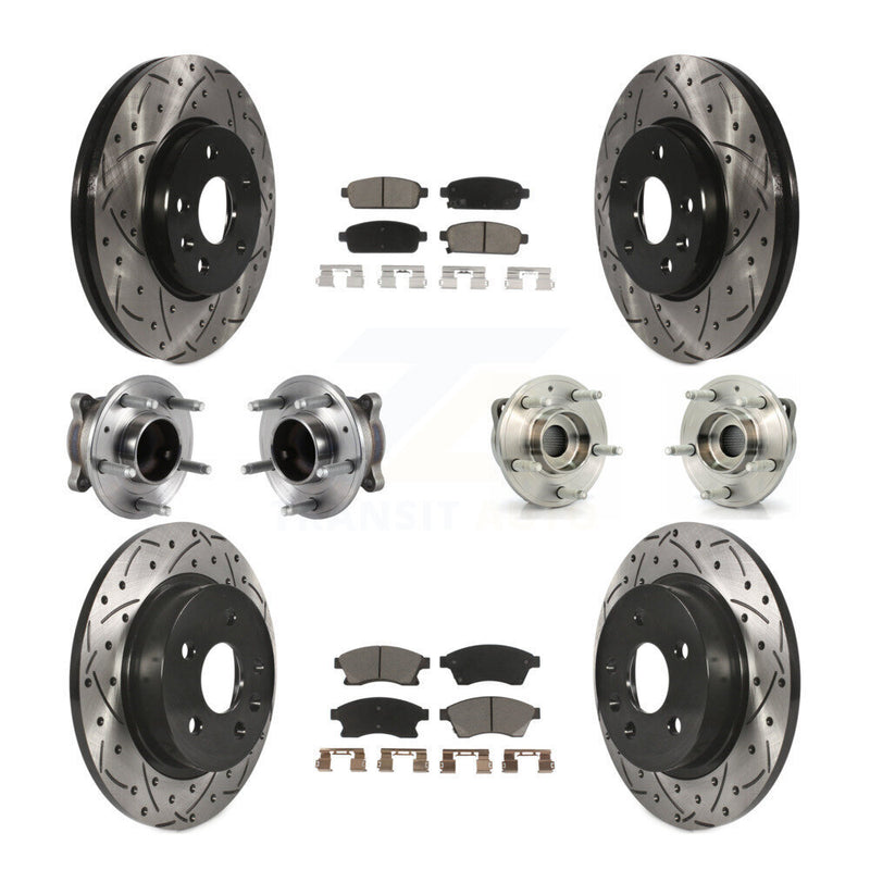 Transit Auto KBB-120058 Wheel Bearing and Hub Assembly for 2014-2015 Chevrolet Cruze - Front and Rear product image