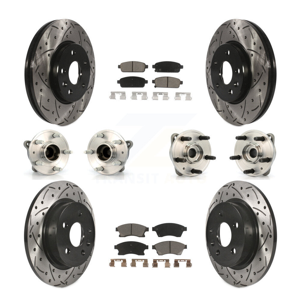 Transit Auto KBB-120060 Wheel Bearing and Hub Assembly for 2011-2012 Chevrolet Cruze - Front and Rear product image