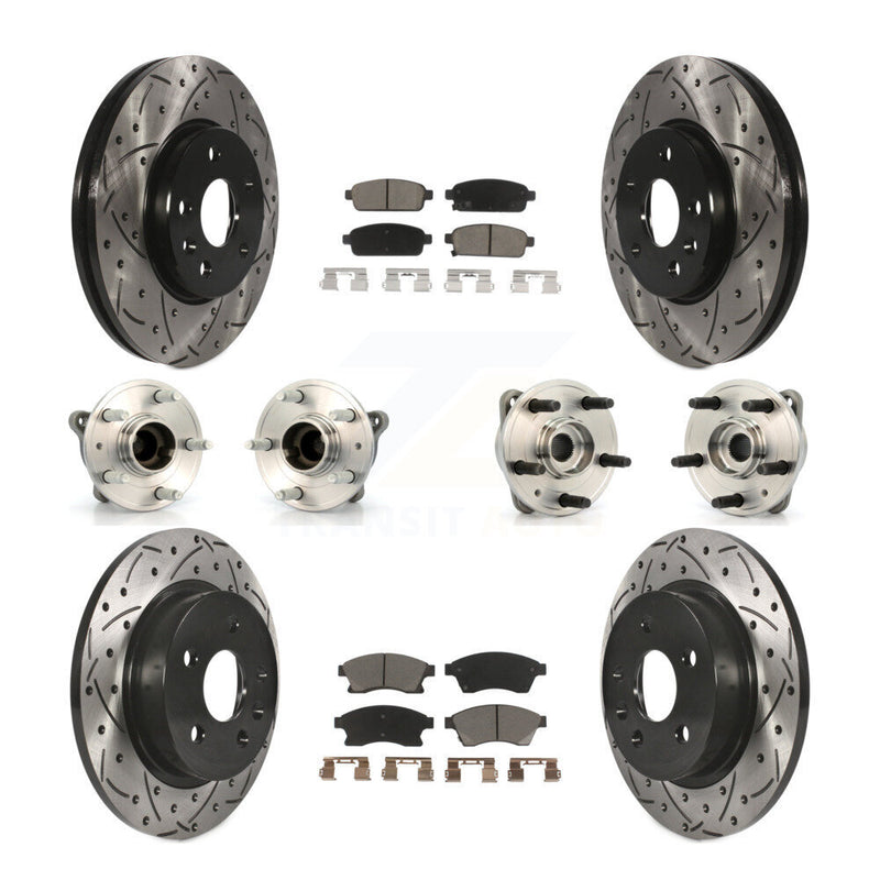 Transit Auto KBB-120060 Wheel Bearing and Hub Assembly for 2011-2012 Chevrolet Cruze - Front and Rear product image