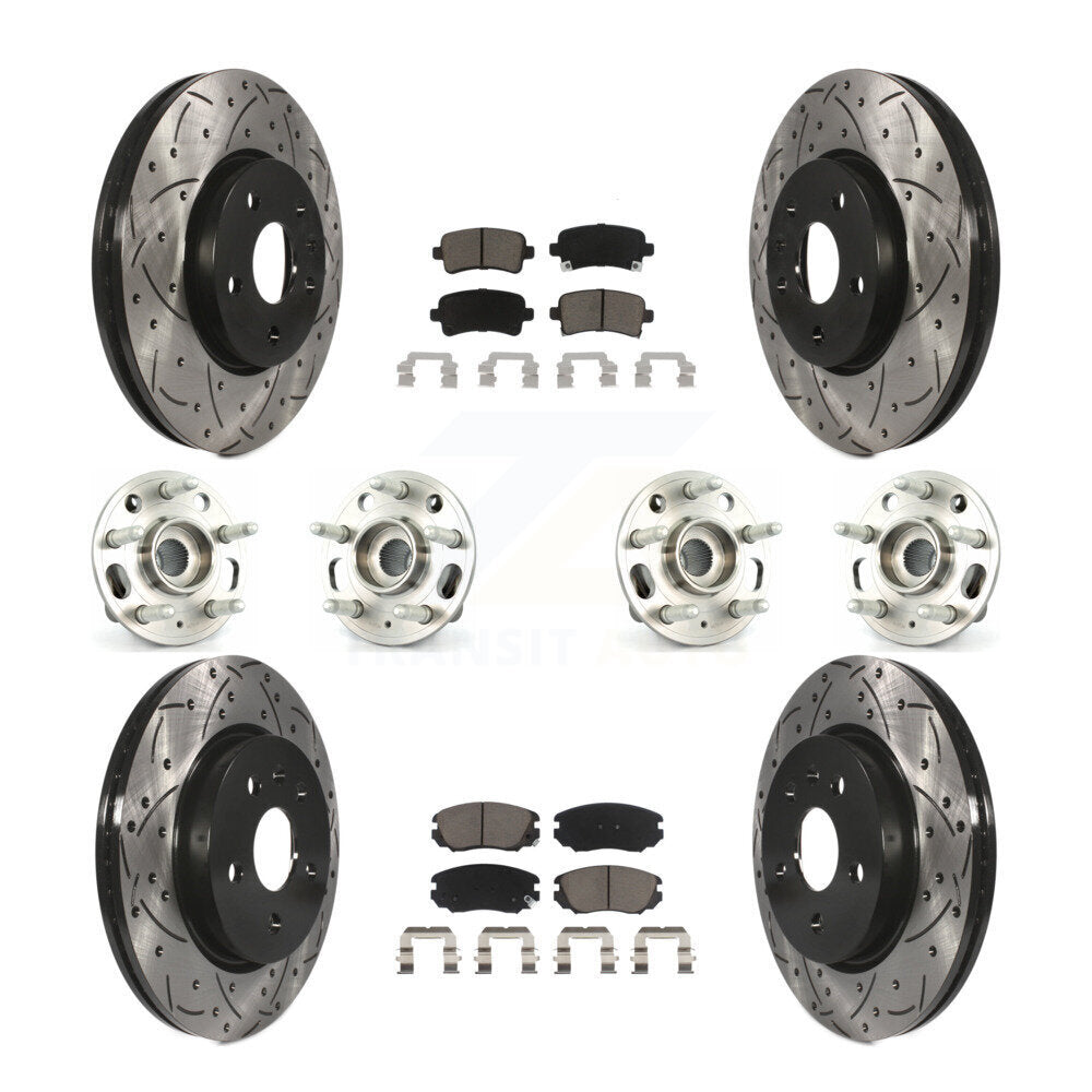 Transit Auto KBB-120064 Wheel Bearing and Hub Assembly for 2010-2020 Chevrolet Malibu Limited, Chevrolet Impala, Chevrolet Malibu & more - Front and Rear product image