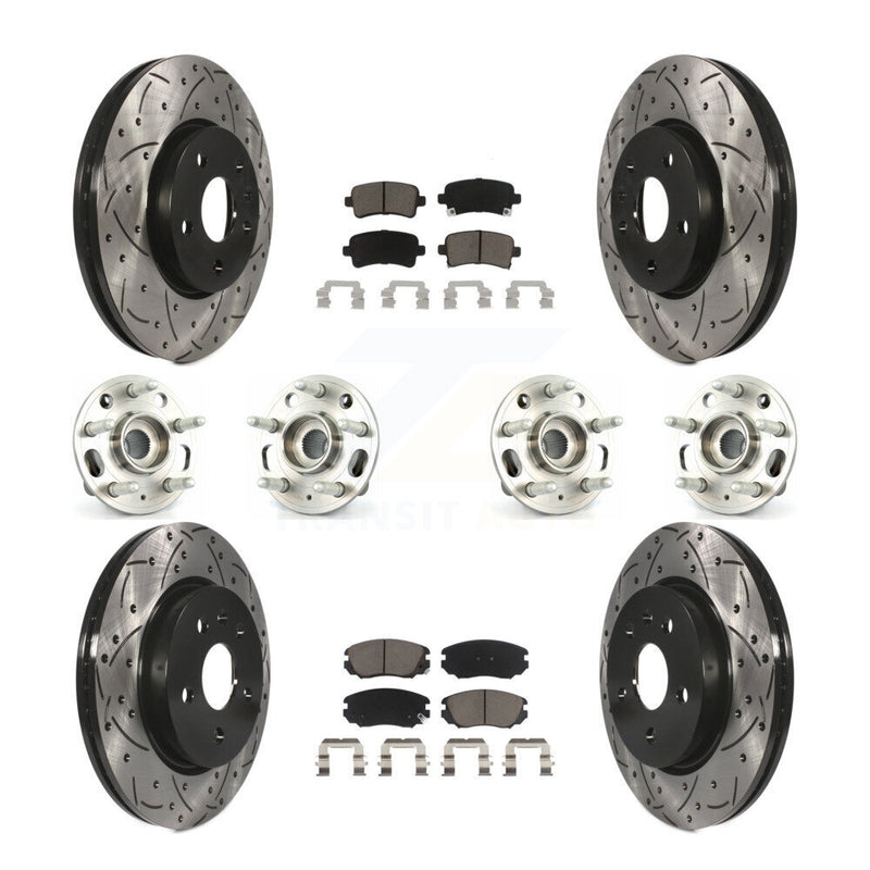 Transit Auto KBB-120064 Wheel Bearing and Hub Assembly for 2010-2020 Chevrolet Malibu Limited, Chevrolet Impala, Chevrolet Malibu & more - Front and Rear product image