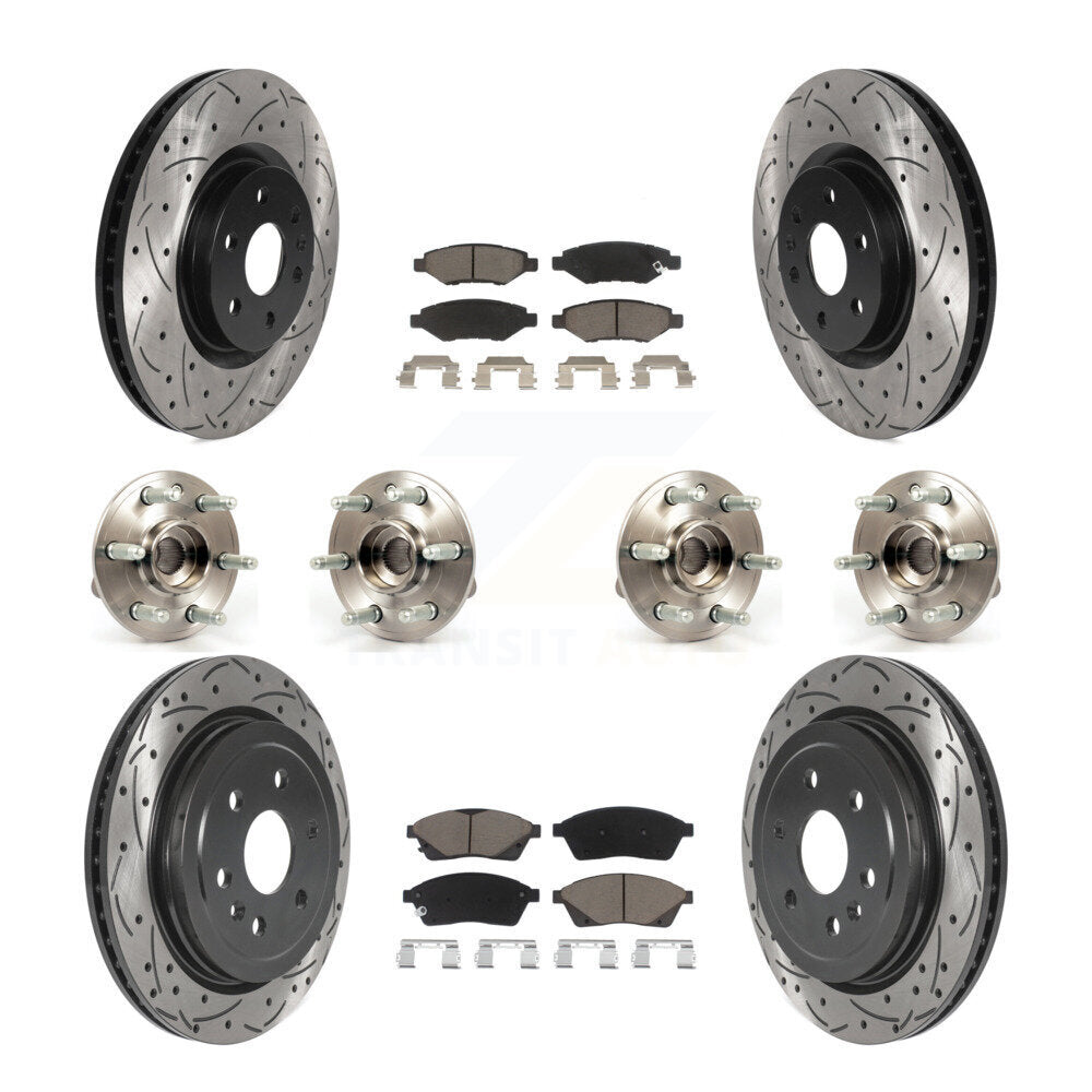 Transit Auto KBB-120068 Wheel Bearing and Hub Assembly for 2010-2016 Saab 9-4X, Cadillac SRX - Front and Rear product image