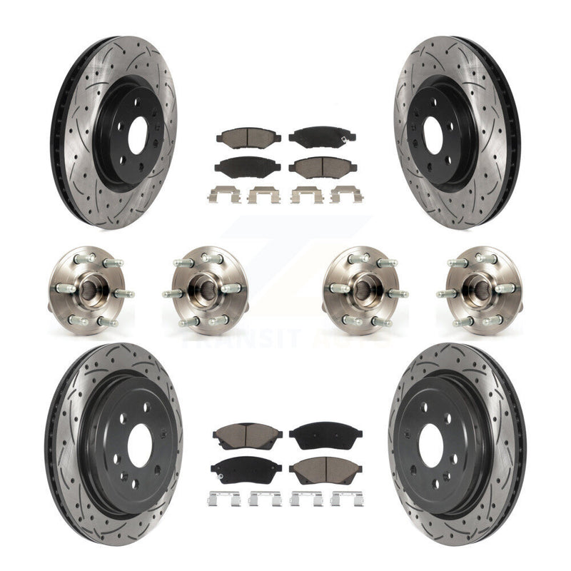 Transit Auto KBB-120068 Wheel Bearing and Hub Assembly for 2010-2016 Saab 9-4X, Cadillac SRX - Front and Rear product image