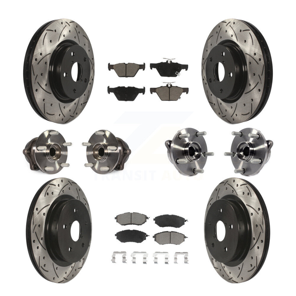 Transit Auto KBB-120069 Wheel Bearing and Hub Assembly for 2015-2019 Subaru Legacy, Subaru Outback - Front and Rear product image