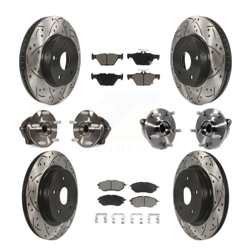 Transit Auto KBB-120070 Wheel Bearing and Hub Assembly for 2015 Subaru Legacy - Front and Rear product image
